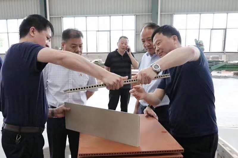 新產品【陶板幕墻】已上線，歡迎中共縣委于書記來河南眾光調研